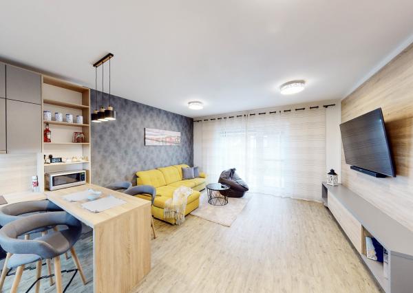PREDAJ, novostavba, zariadený 2 izbový byt so záhradkou a parkovacím státím, ul. Pastierska , Stupava