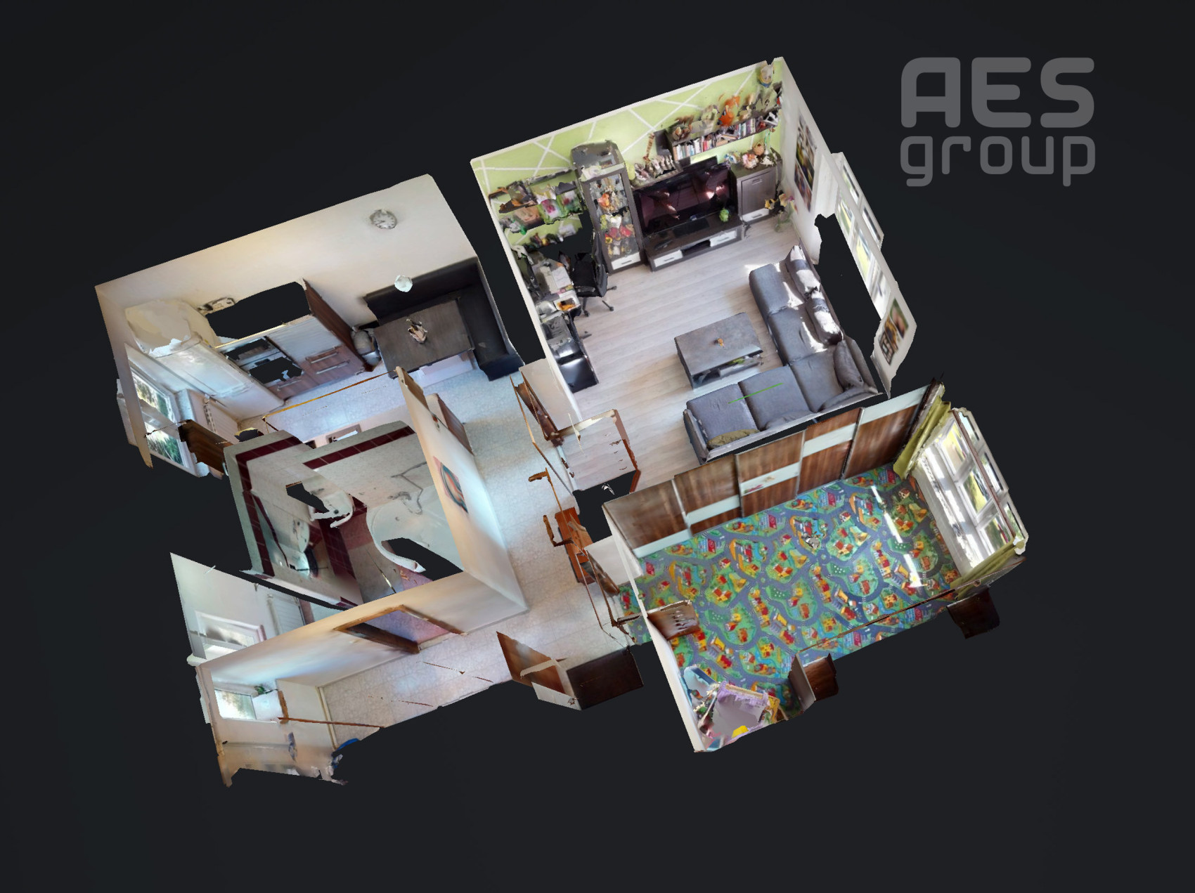 PREDAJ, zrekonštruovaný 2 izbový byt, ul. Budovateľská, Stupava