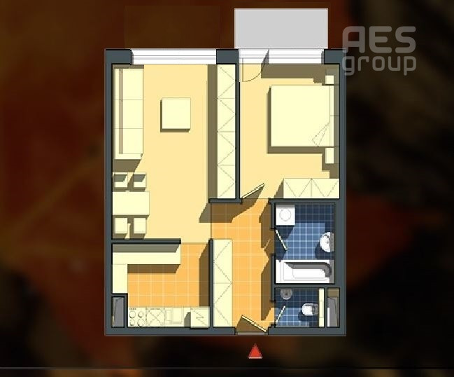 PRENÁJOM, zariadený 2 izbový byt v projekte Zipava, ul. Okružná, Stupava