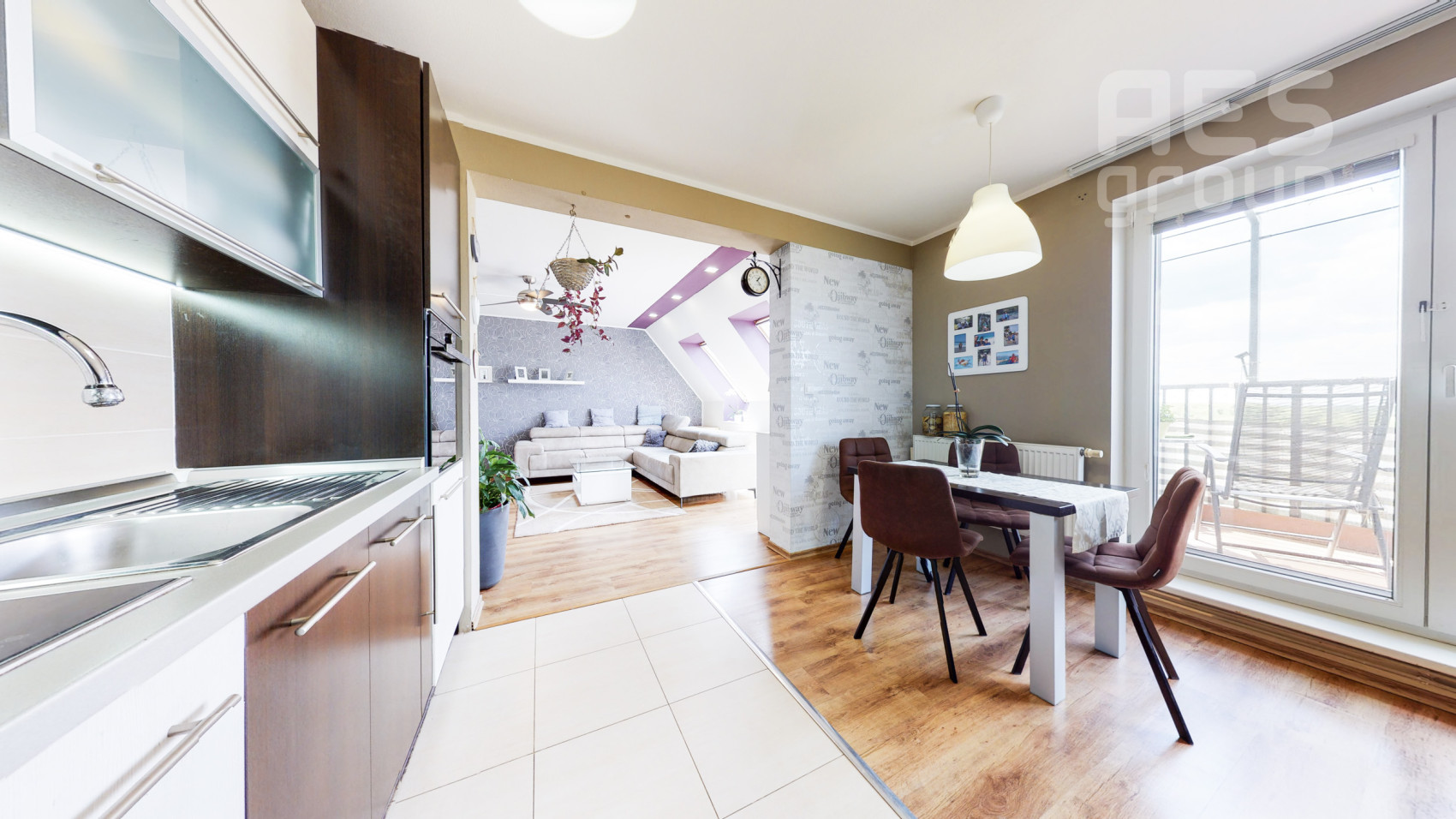 PREDAJ, 3i mezonetový byt s balkónom a terasou v dvanásťročnom bytovom dome, ul. V. Šikulu, Stupava