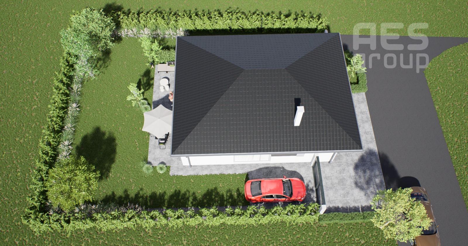 PREDAJ, novostavba 4 izbového bungalovu, Veľké Leváre