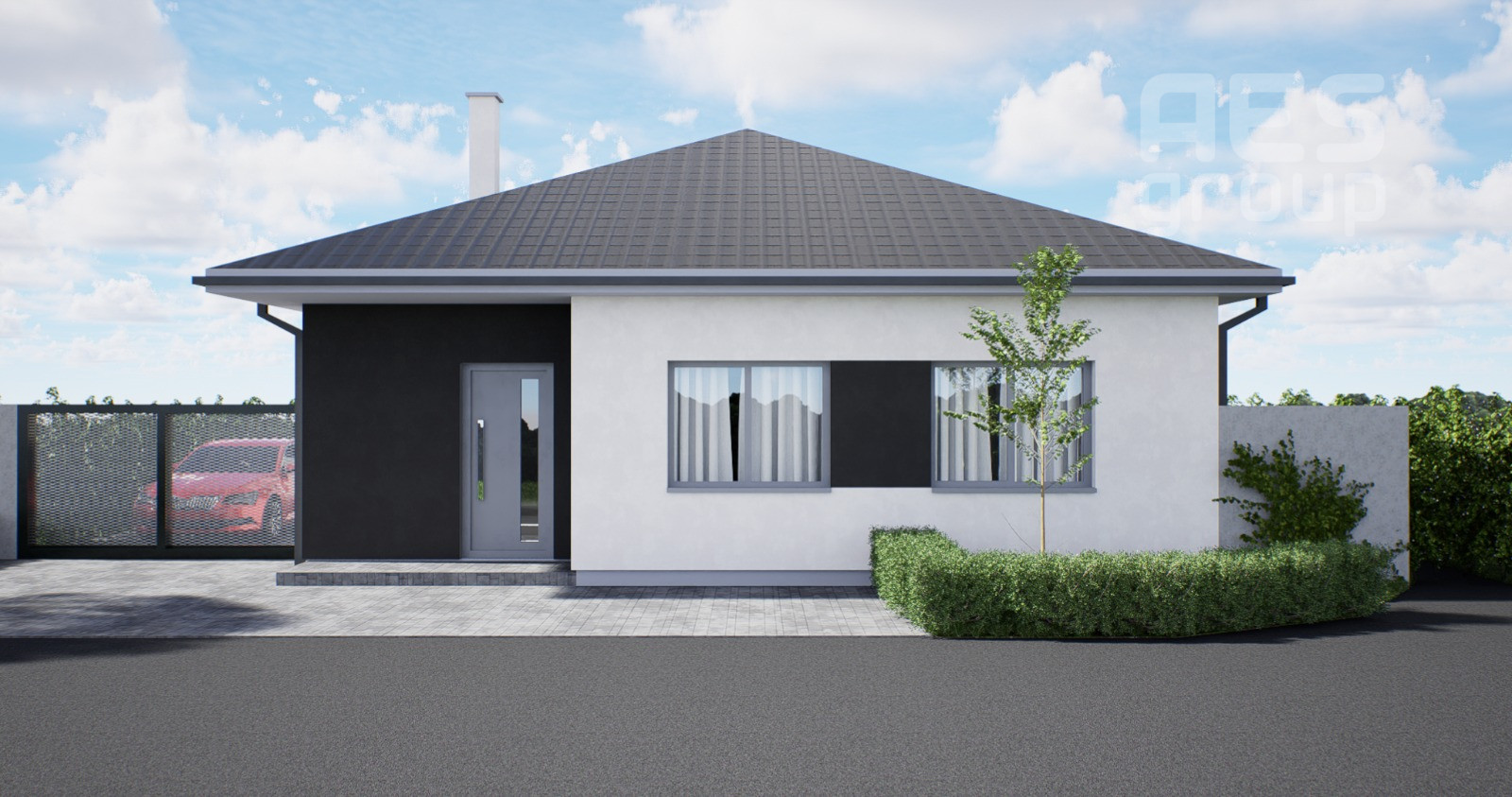 PREDAJ, novostavba 4 izbového bungalovu, Veľké Leváre