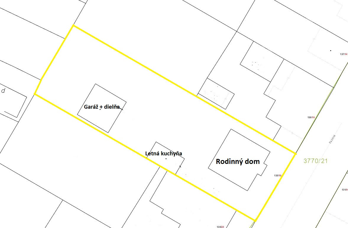REZERVOVANÉ, PREDAJ, 5 izbový rodinný dom s veľkým pozemkom, ul. Pažitná, Stupava