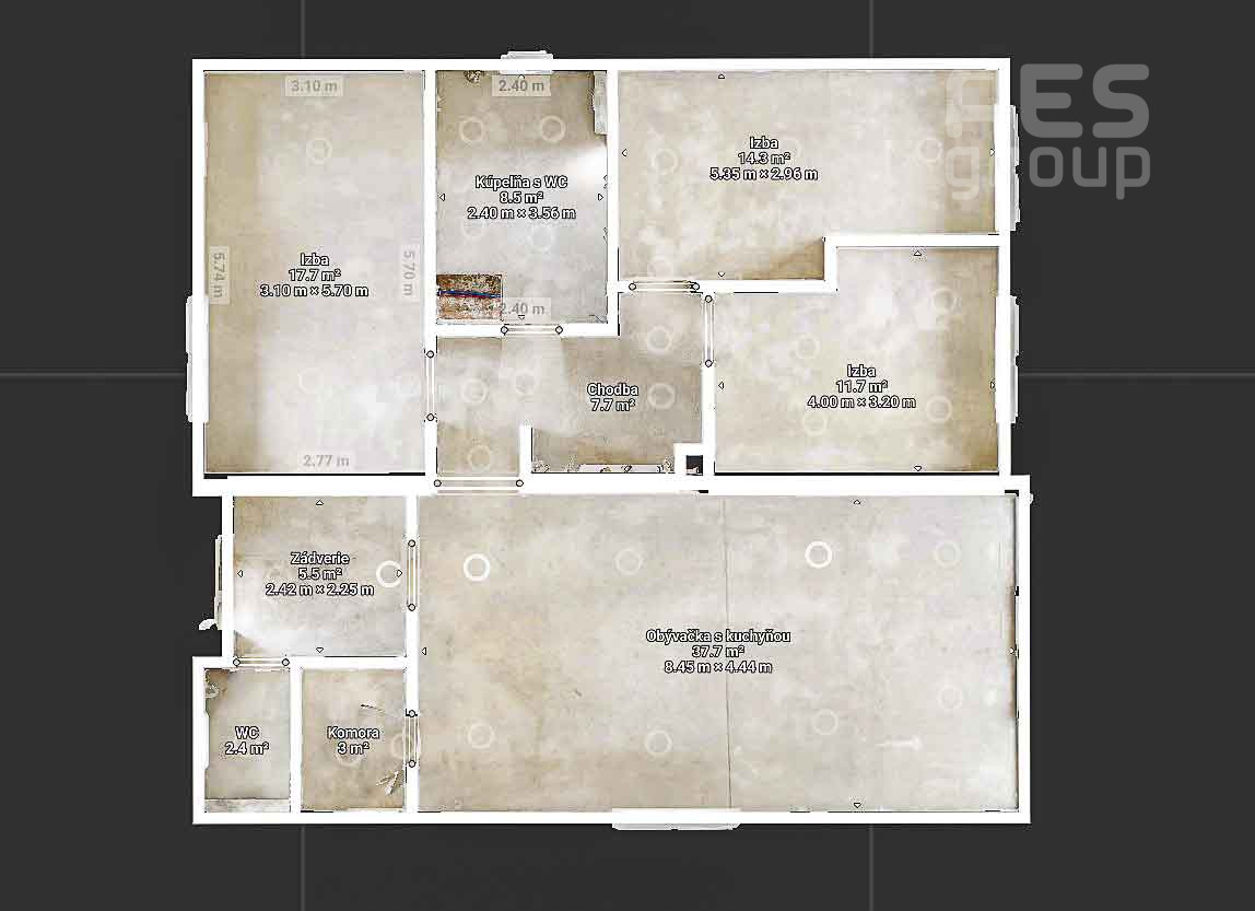 NOVOSTAVBA, 4 izbový bungalov v top štandarde Poľovnícka ul. Veľký Biel.