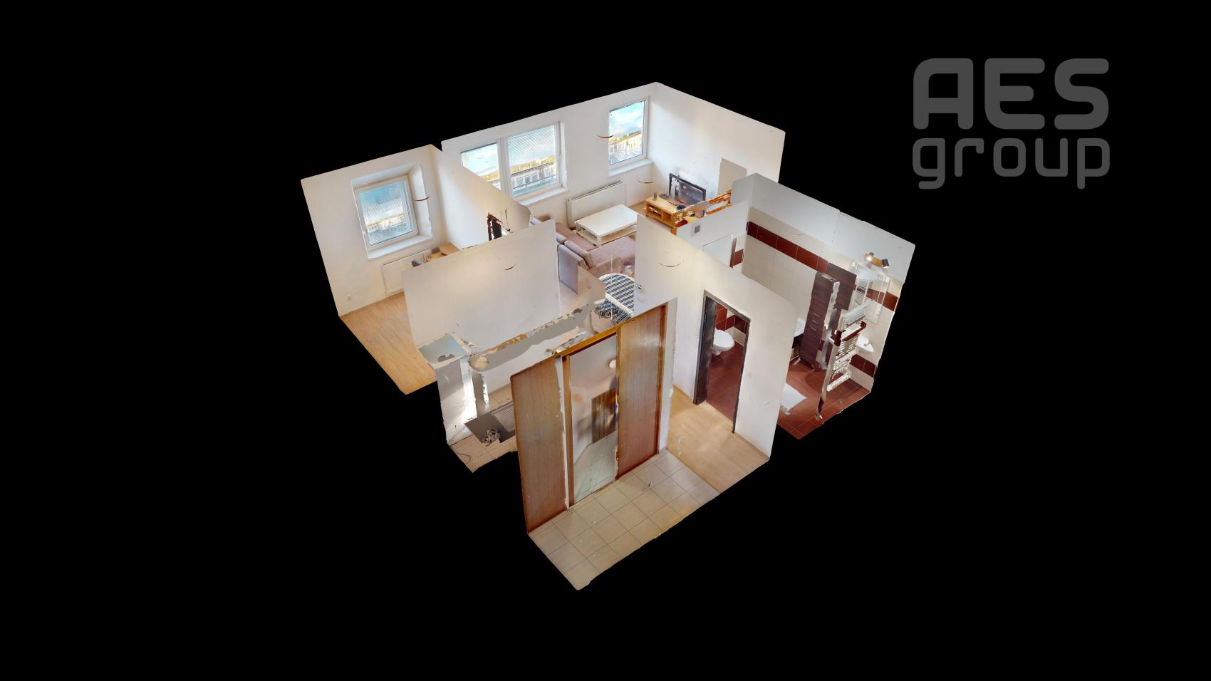 REZERVOVANÉ: PRENÁJOM, 2 izbový byt na Cementárenskej ul, Stupava