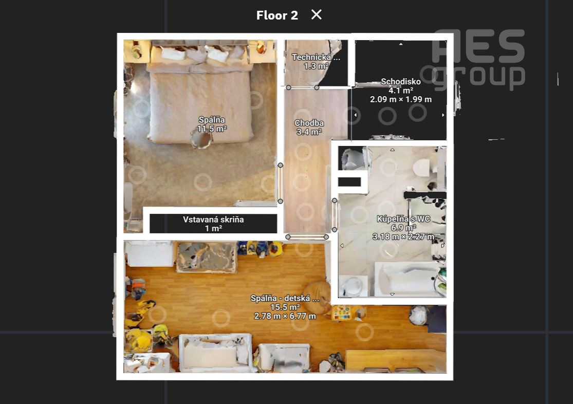 PREDAJ, 3i mezonetový byt v novostavbe s predzáhradkou, ul. Obuvnícka, Stupava