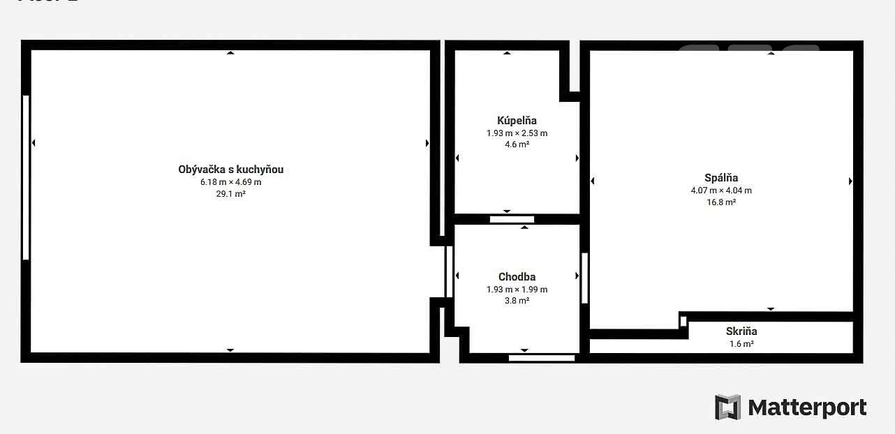 PRENÁJOM, 2 izbový byt s predzáhradkou a parkovacím státím v novostavbe ,ul. Pastierska , Stupava
