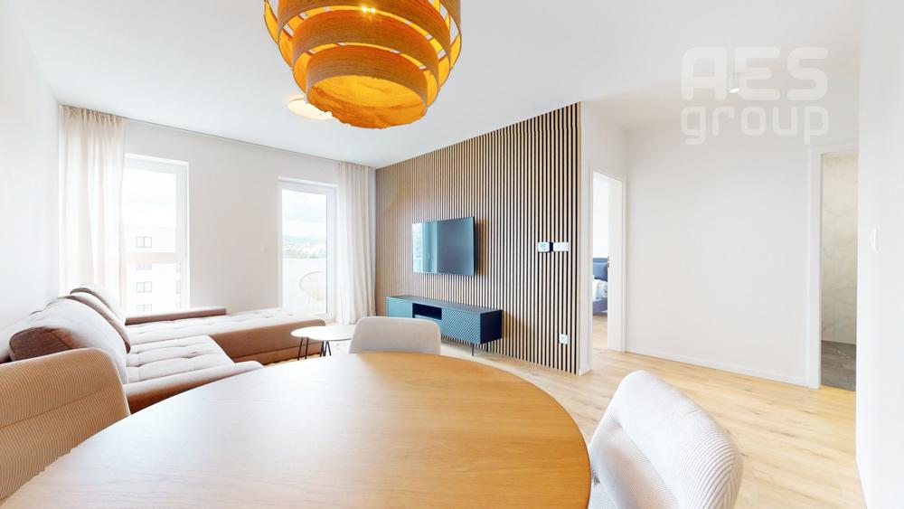 PRENÁJOM, 2 izbový byt s parkovacím státím a balkónom, Projekt NUEVO, ul. Dlhá, Stupava