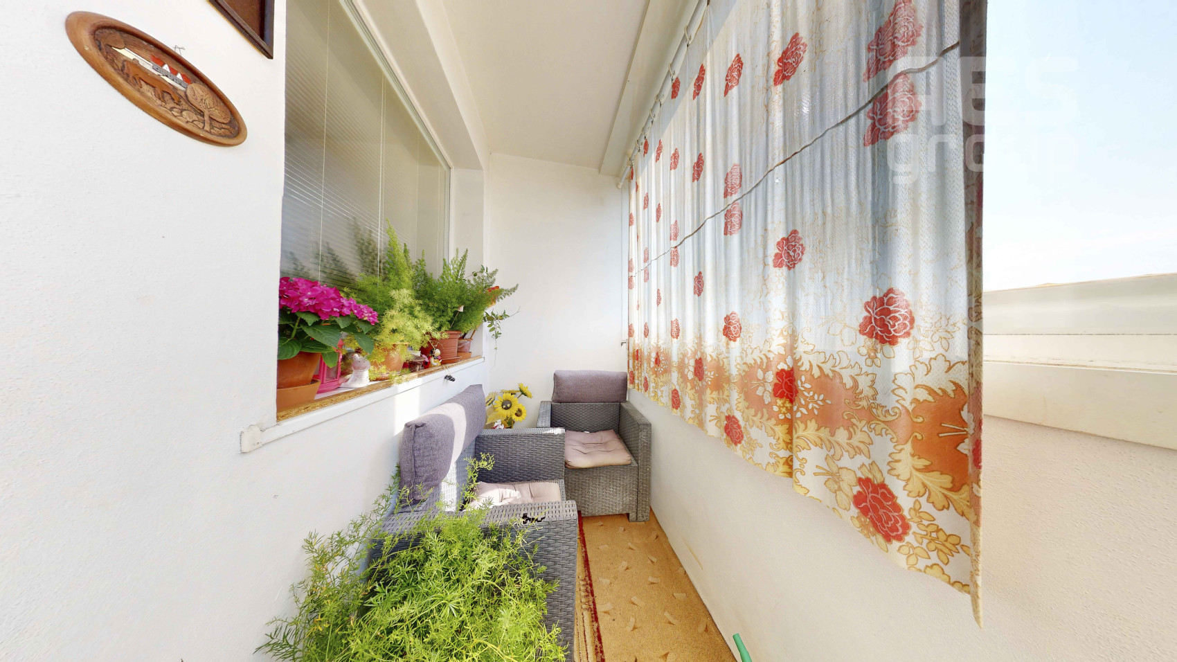 REZERVOVANÉ, 3 izbový byt s loggiou na ul. Bezručova,  Stupava