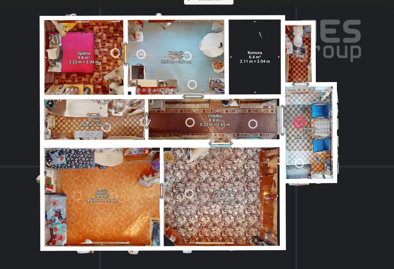 PREDAJ, 3 izbový rodinný dom, Borinka