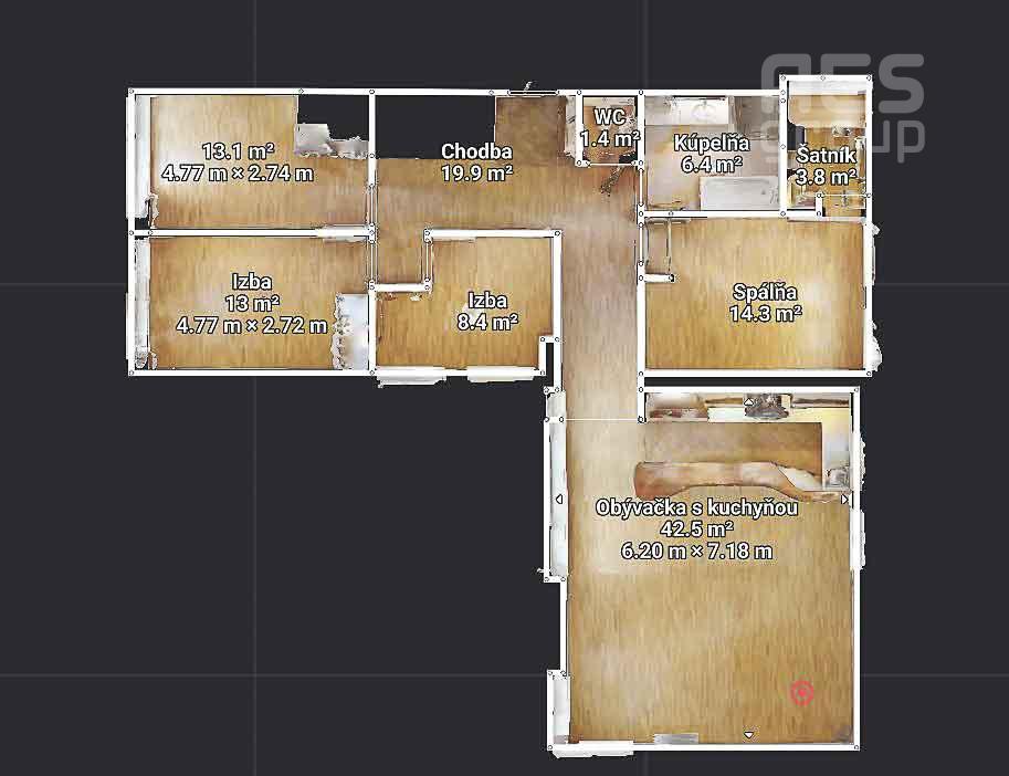 REZERVOVANÉ, PREDAJ, 5i byt s veľkou terasou a balkónom, ul. Jána Stanislava, Karlova Ves