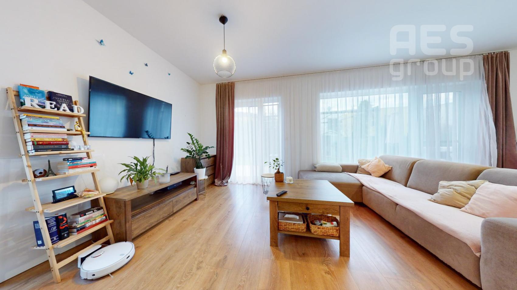 PREDAJ, 3 izbový mezonetový byt v novostavbe so záhradou, lokalita Nová Obora, Stupava