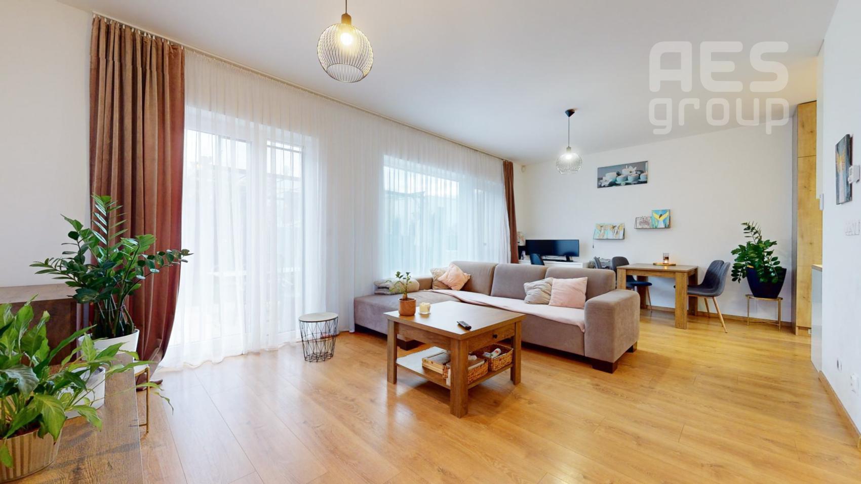 PREDAJ, 3 izbový mezonetový byt v novostavbe so záhradou, lokalita Nová Obora, Stupava