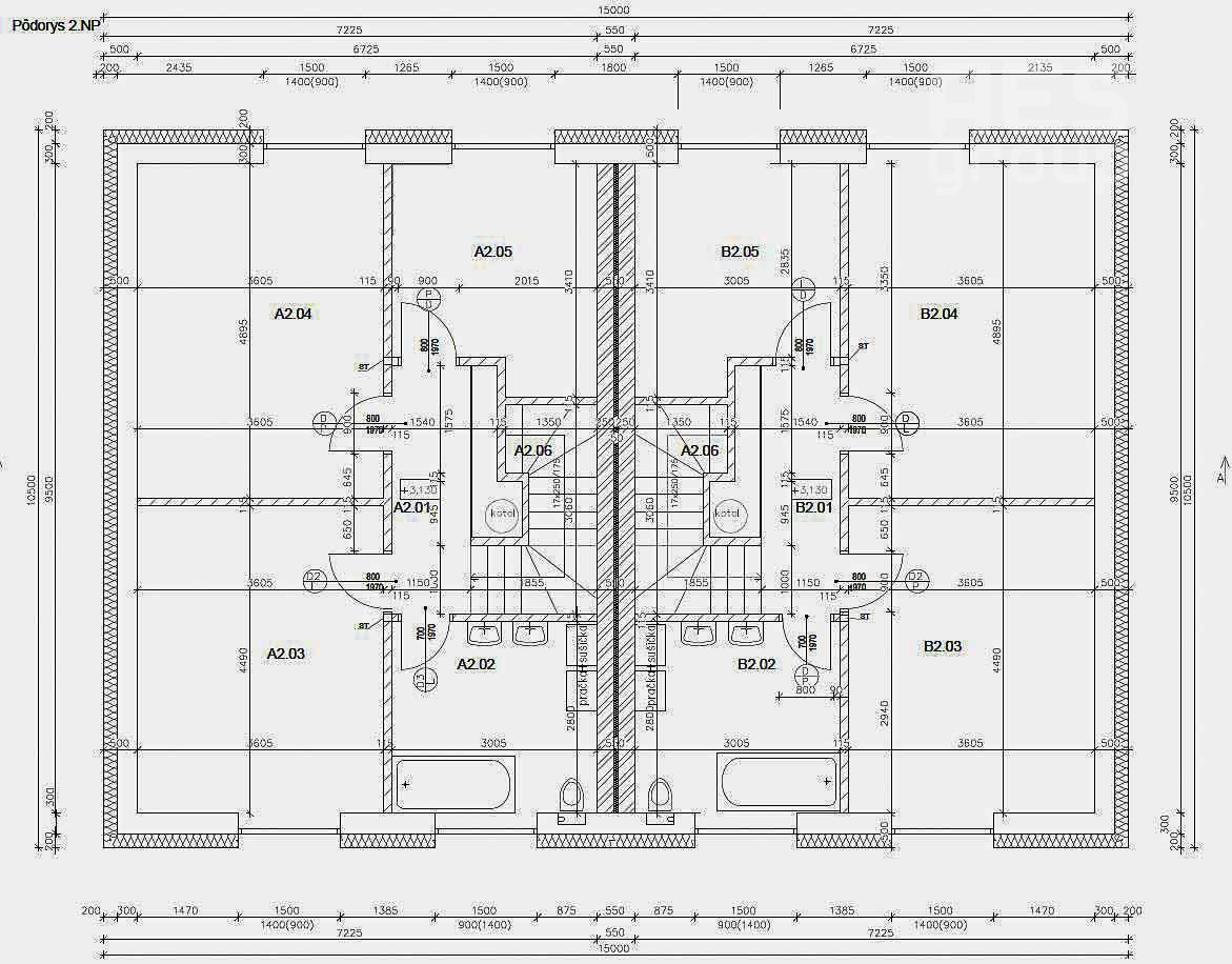 EXKLUZÍVNY PREDPREDAJ, 5 izbový mezonetový dom v dvojdome, lokalita Nová Alej Martina Benku, Kostolište.