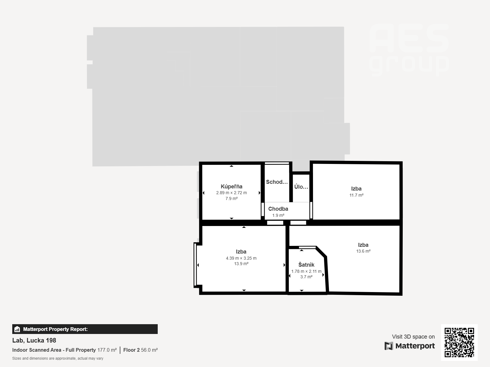 PREDAJ, 5 izbový rodinný dom s veľkým pozemkom v obci Láb.