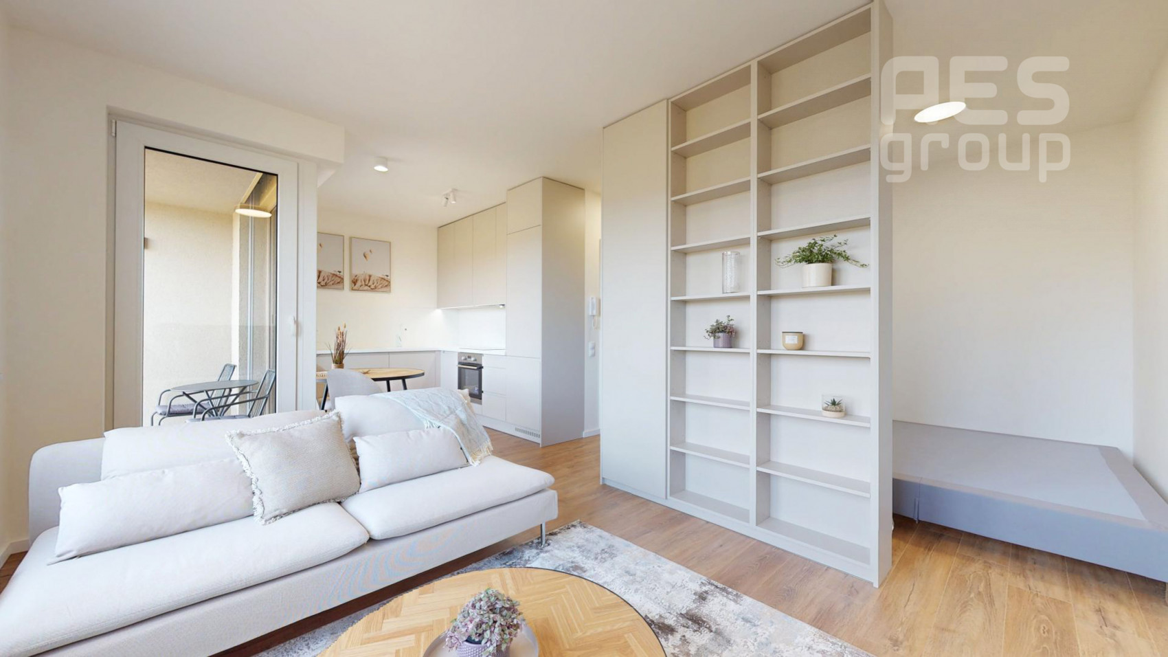 PRENÁJOM, 1,5 izbový byt s parkovacím státím a balkónom, Projekt BORY