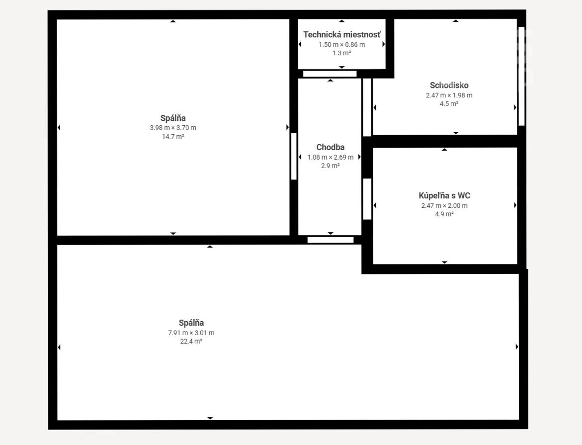 PRENÁJOM, priestranný 3 izbový mezonetový byt so záhradkou a parkovaním, Pastierska ul. Stupava