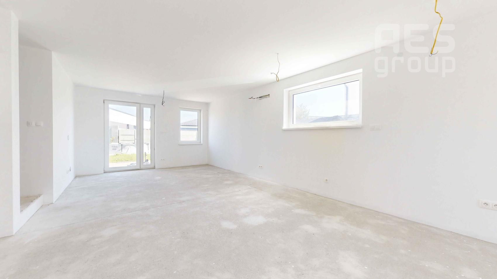 PREDAJ, Novostavba, 4 izbový dom v dvojdome s predzáhradkou, ul. Agátová, Kostolište