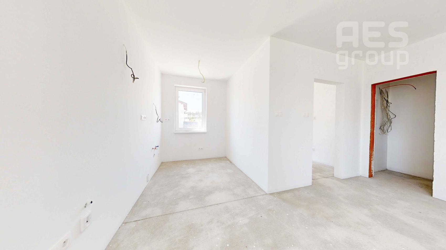 PREDAJ, Novostavba, 4 izbový dom v dvojdome s predzáhradkou, ul. Agátová, Kostolište