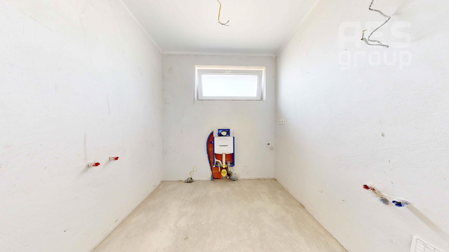 PREDAJ, Novostavba, 4 izbový dom v dvojdome s predzáhradkou, ul. Agátová, Kostolište