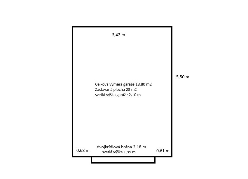 PREDAJ, garáž na Kukučínovej ul., Stupava