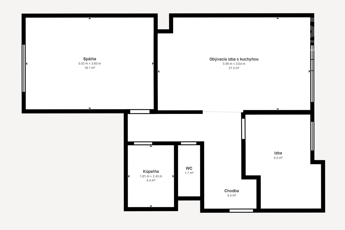 PREDAJ, NOVOSTAVBA, 3 izbový byt s balkónom a parkovacím státím, ul. Jána Ondruša, Stupava
