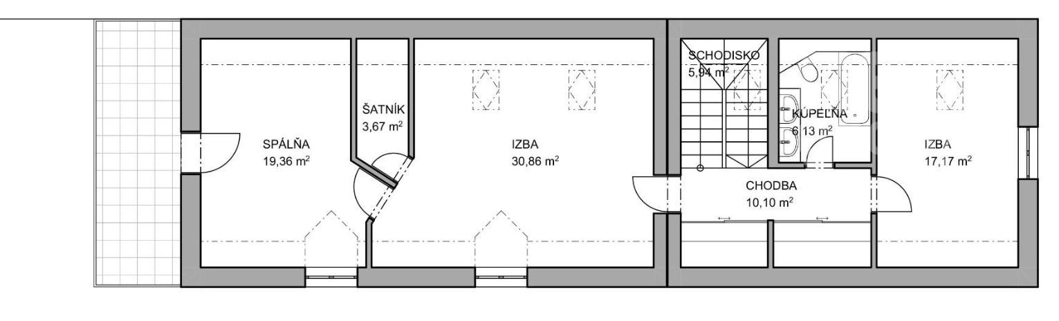 PRENÁJOM, 5 izbový rodinný dom s garážou, Záhorská Bystrica