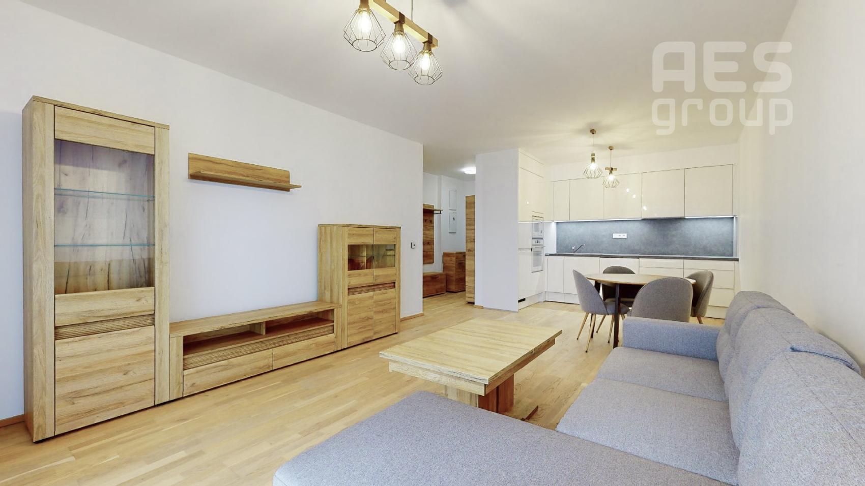 PRENÁJOM, 3 izbový zariadený byt s garážovým státím v novostavbe v projekte KOLÍSKY, Záhorská Bystrica