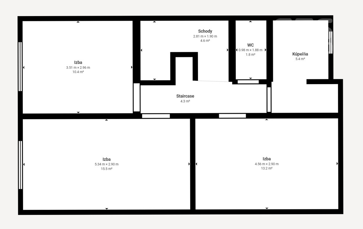 PREDAJ, atraktívny 4 izbový rodinný dom v dvojdome, Modra, Malé Hliny