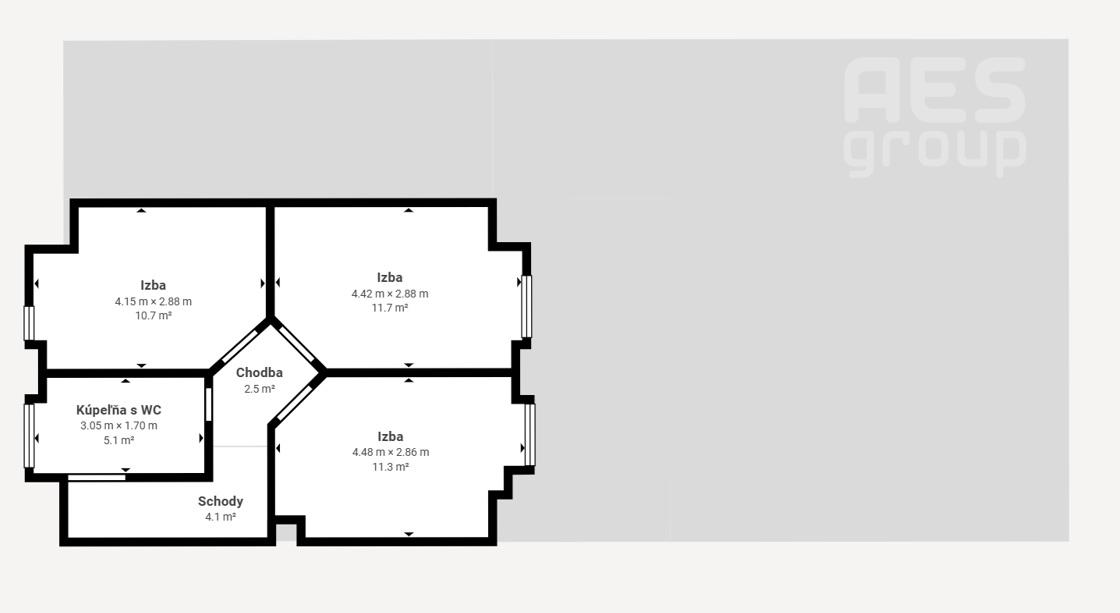 PREDAJ, 4 izbový radový dom s garážou, Konvalinková ul. Stupava