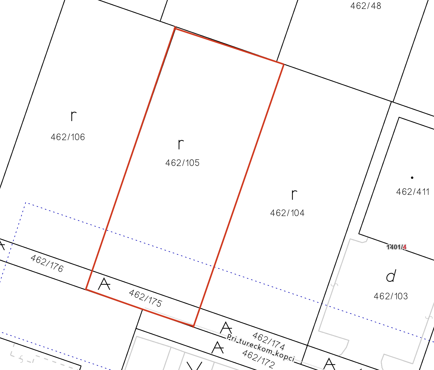 PREDAJ, POZEMOK 833 m2, MOST PRI BRATISLAVE