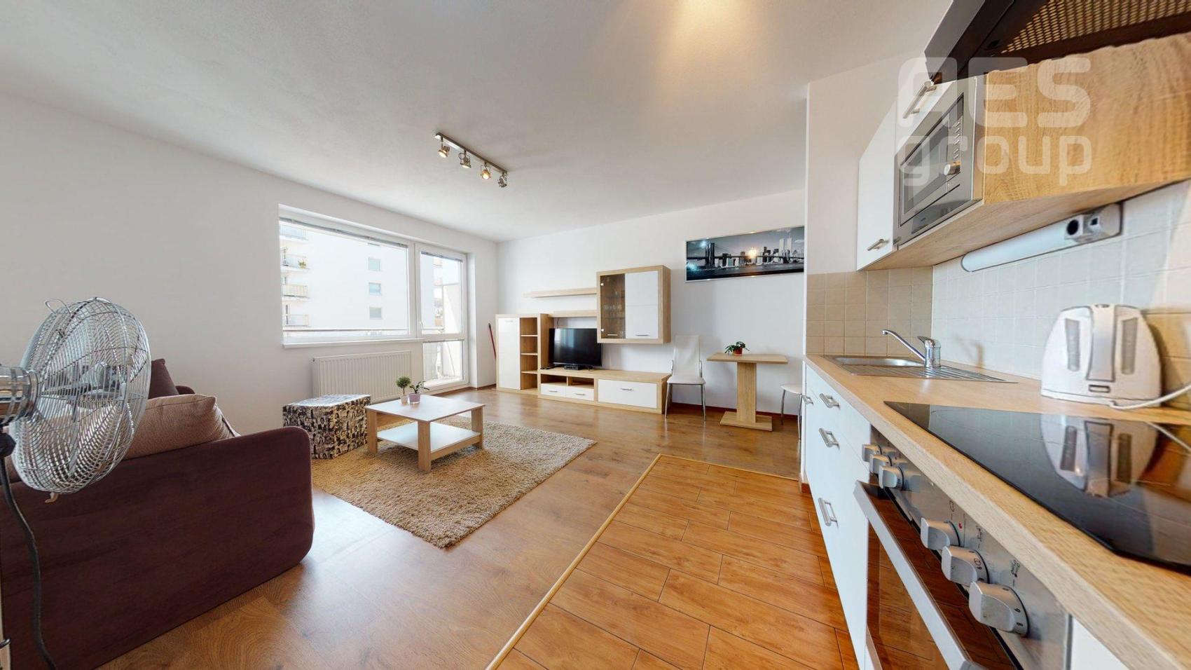 PRENÁJOM, 1 izbový zariadený byt s balkónom a parkovaním, Stupava Agátky