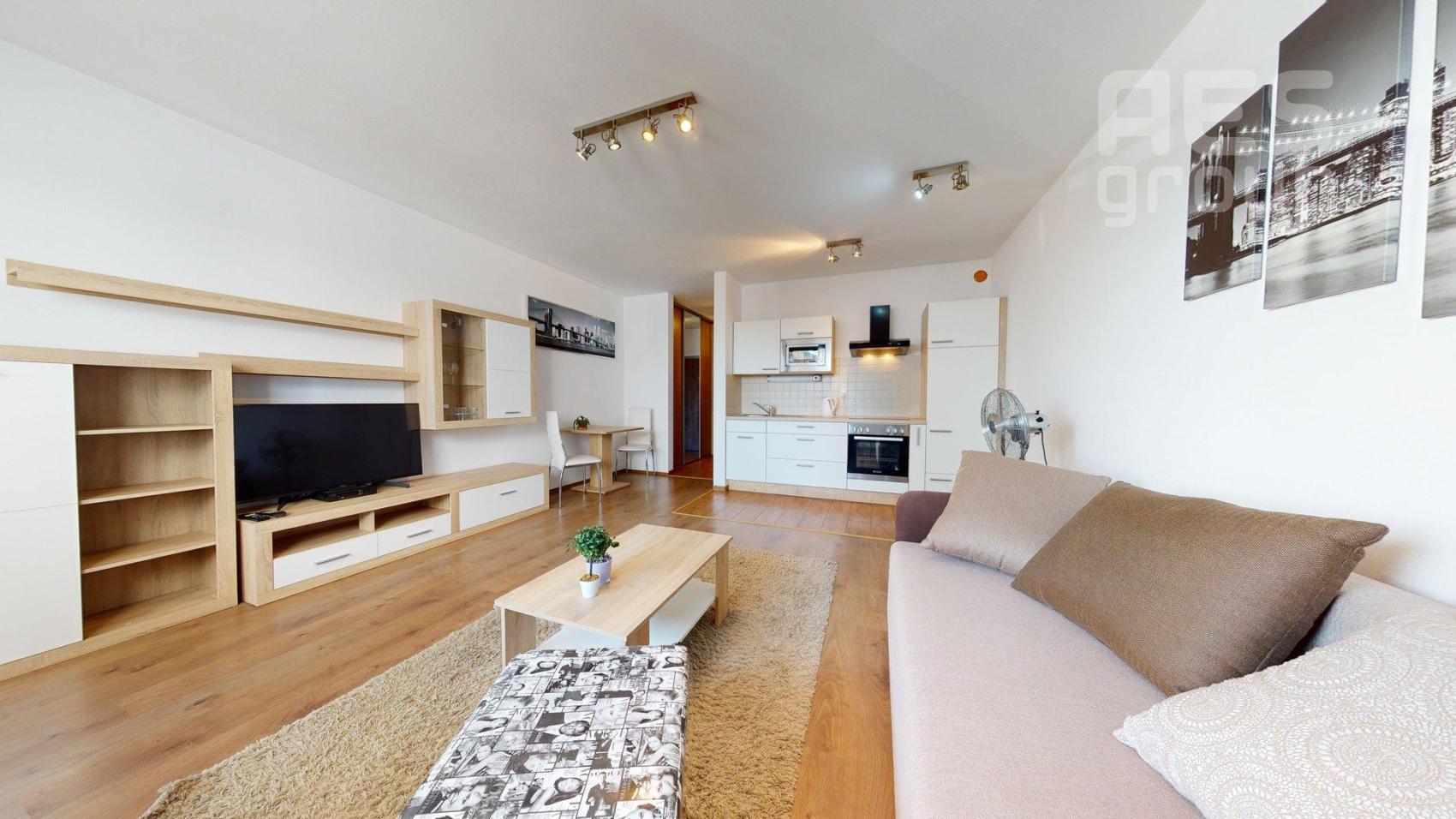 PRENÁJOM, 1 izbový zariadený byt s balkónom a parkovaním, Stupava Agátky