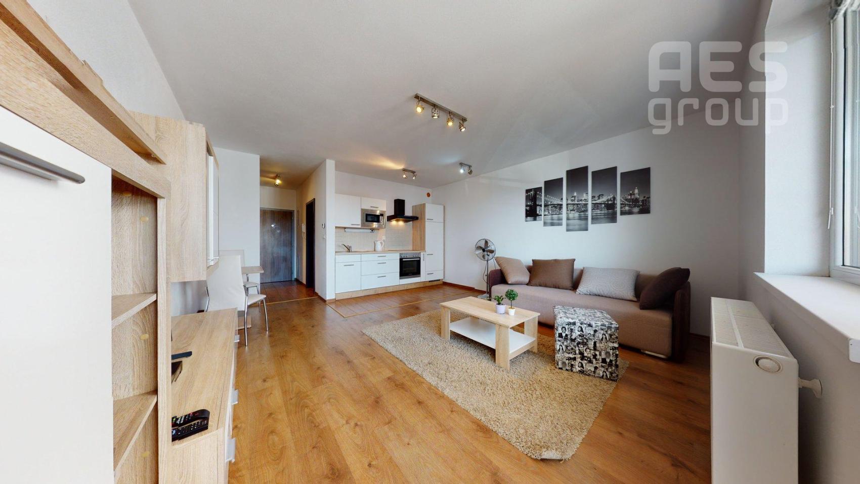 PRENÁJOM, 1 izbový zariadený byt s balkónom a parkovaním, Stupava Agátky