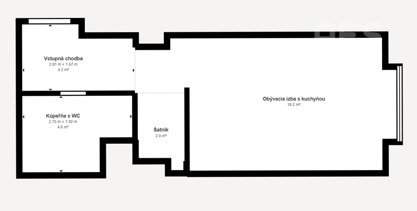 PREDAJ | Štýlový 1-izbový byt s balkónom v projekte PARI – Páričkova ulica, Bratislava – Nivy